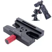 Adapter for Arca Quick Release Plate to Manfrotto RC4 498RC4 Tripod Head Clamp