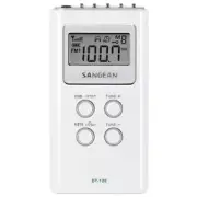 Sangean DT-120 Pocket Analogue Radio - White