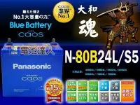 在飛比找Yahoo!奇摩拍賣優惠-〈中壢電池〉日本國際牌 80B24L 汽車電池 65B24L