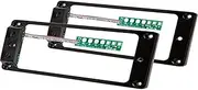 Seymour Duncan Ssts 1S Blk Triple Shot Switching Humbucker Pickup Mounting Ring Set Spacing, Black