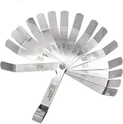 Straight and Angled Feeler Gauge Set Feeler Gauge Includes Inch and Metric Feeler Gauges Feeler Gauges for Valves