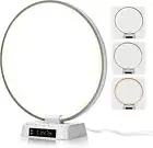 Sunrise Alarm Clock Wake Up Light with Sunrise and Sunset Simulation, Timer