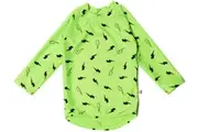 Nestling: Swim Rash Vest - Green Bolts (9 years)