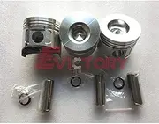 for Yanmar 3TN82E 3TNE82 3TNE82A Overhaul Gasket Bearing Piston Ring + 0.50