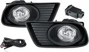 Fog Lights For Mazda BT-50 Pickup 2008 2009 2010 2011 Car Fog Light Fog Lamp Covers Front Bumper Fog Lamp Driving Light DRL Fog Light Lamp Assembly