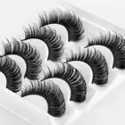 Faux Mink Lashes False Eyelashes Russian Strip Lashes Fake Eyelashes D Curl