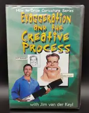 Caricature Draw Exaggeration And The Creative Process Art DVD Jim Van Der Kyle