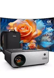Electric Focus] Projector with Wifi and Bluetooth, 700 ANSI Portable
