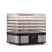 Dev King Food Dehydrator with 5 Trays - Silver