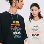 ROCAWEAR夏季美式復古高街潮牌印花寬鬆休閒短袖T恤上衣男女