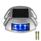 2/4Pack Solar Driveway Lights Deck Pathway Lights Solar Dock LED Safety Light AU