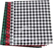TEHAUX 6 Sheets Christmas Heat Transfer Film Holder Machine Stickers Accessories Vinyls Hat Portable Hot Apparel Plaid Shirt Vinyl for T-Shirt Shirt Transfer Film Vinyl Htv Pu
