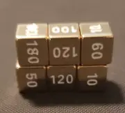 Charizard UPC Metal Dice (New) - 6 Dice Total per Item