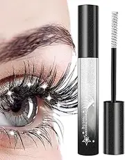 Gold Mascara,Waterproof Long Lash Mascara - Smudge-Proof Shiny Eyelash Tint Volume Mascara for Parties Cosplay Costumes Makeup Performances