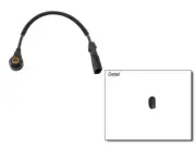 Vemo 34MG53F Knock Sensor Fits 2004-2009 Audi S4 Knock Sensor
