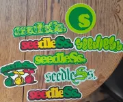 Seedless Clothing Stickers/Decals