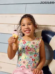 Joules Splash Multi Printed Swimsuit (AD5622) | $37 - $42