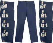 Mens Dockers Slim Fit Workday Khaki Stretch Pants Blue Lightweight Smart Series