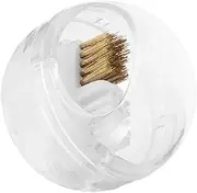 Mikinona Nail Drill Bit Cleaning Brush Box Portable Dust Cleaning Tool for Manicure Detachable Design for Easy Maintenance Nail Art Brush