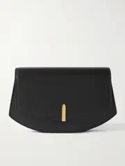 [Savette] Savette - Florence Leather Clutch - Black - One size One size Black