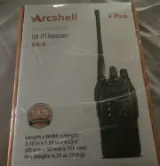 Arcshell AR-5 Two-Way Radio with Earpiece - 2 Pack New-Open Box