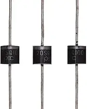 20 Pieces 20SQ100 Schottky Barrier Rectifier Diodes 20A 100V R-6 Axial 20 Amp 100 Volt