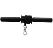 New Forearm Roller Exercise Hand Wrist Grip Workout Weight Strength Gym Bar Arm