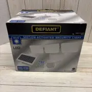 Defiant 180 Degree Wide Solar Security Light Motion-Activated Led Floodlight