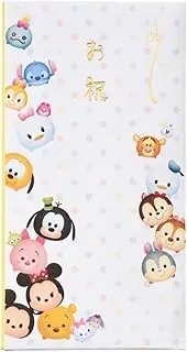 Maruai Disney Congratulatory Bag, Celebration, Multipurpose, Tsum Tsum, 10 Sheets, P No D 4.6 x 10 P