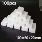 100PCS Melamine Foam Cleaning Sponge Magic Home Kitchen Dish Cookware Eraser