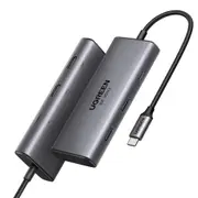UGREEN Revodok USB-C Hub 6-in-1 2xHDMI + 2xUSB-A 3.0+1x USB-C 3.0+PD [UG-15852]