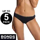 Bonds Hipster Bikini Womens Ladies Underwear Undies Panties Briefs Black WUFNA
