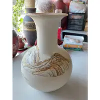 在飛比找蝦皮購物優惠-鶯歌易垣坊山水彩繪花瓶 台灣陶瓷工藝品收藏品