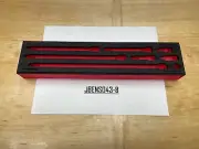 Snap-on Tools RED FOAM ORGANIZER for 8pc 1/4" Drive Extension Adapter Set