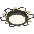 Designers Fountain LED1279-BK Edge Lit Flush Mount Black