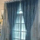 Sheer Tulle Stylish Eye-catching Light Filtering Window Curtain Polyester