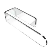 Space Saving Acrylic Towel Rack Bathroom Towel Storage Stand Clothing
