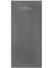 [Centra] 5mm Thick Exercise Yoga Mat with Bonus Brace in Grey