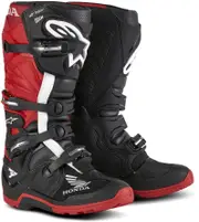 Alpinestars Tech 7 Enduro Drystar Honda S23, boots waterproof , color: Black/Light Red , size: 13 US
