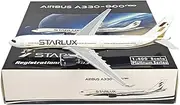 Pre-Built Model Aircraft 1:400 Static Model Airplane for Starlux A330-900neo B-58303 High-Detailed Model Collectible Aircraft Miniature Airplane Model