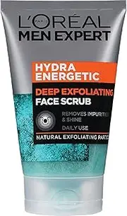 L'Oreal Men Expert Hydra Energetic Deep Exfoliating Face Scrub 100ml