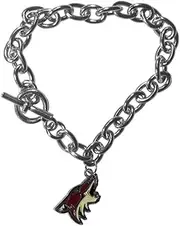 Sports NHL unisex-adult Charm Chain Bracelet