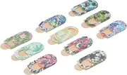 OSOLADY 10Pcs Floral Style Webcam Cover Protection for Laptops Phones Tablets Ultra Thin Design Easy Slide Open Durable Nano Glue Attachment