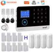 Wireless Home Alarm System Tuya Smart Home WIFI 2G GSM Security Alarms for Home