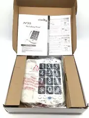 Clarity JV35 Amplified Big Button Phone with Talk Back - NEW