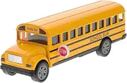 NUOBESTY School Bus Toy 1: 32 School Bus Kids Toy School Bus Model Diecast School Bus Alloy Pull Back Bus Toy Kids Toy Car for Children Party Gifts Playhouse