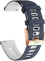 [ISOUDE] For Garmin Venu 2 Plus SQ Watchband Wrist Strap Forerunner 158 245 245M 645 55 Vivoactive 4 3 Move 3 Silicone Sports Bracelet
