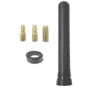 Short antenna Real Carbon anodized Black For Daihatsu Boon M600 series