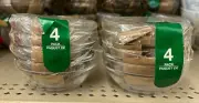 Set of 2 Small Mini Round Glass Bowls For Dips Salsa Sauce Baking Prep 3.5" Wide