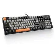 Z-14 Mechanical Gaming Keyboard 104 Key Red Switch Full-Size Computer Keyboar...